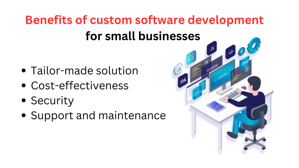 Benefits of custom software development for small businesses 
